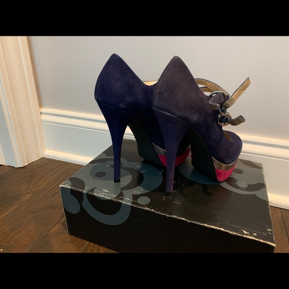 Platinum bp Stiletto Pump NWOT - Picture 5 of 6